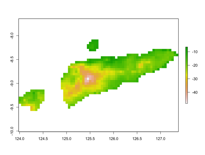 Figure 2. Slope map